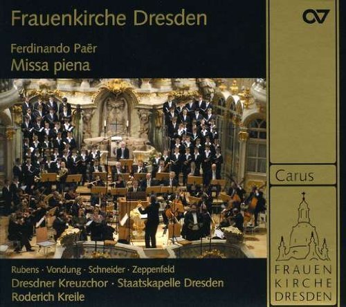 Cover for Paer / Rubens / Vondung · Missa Piena (CD) (2009)