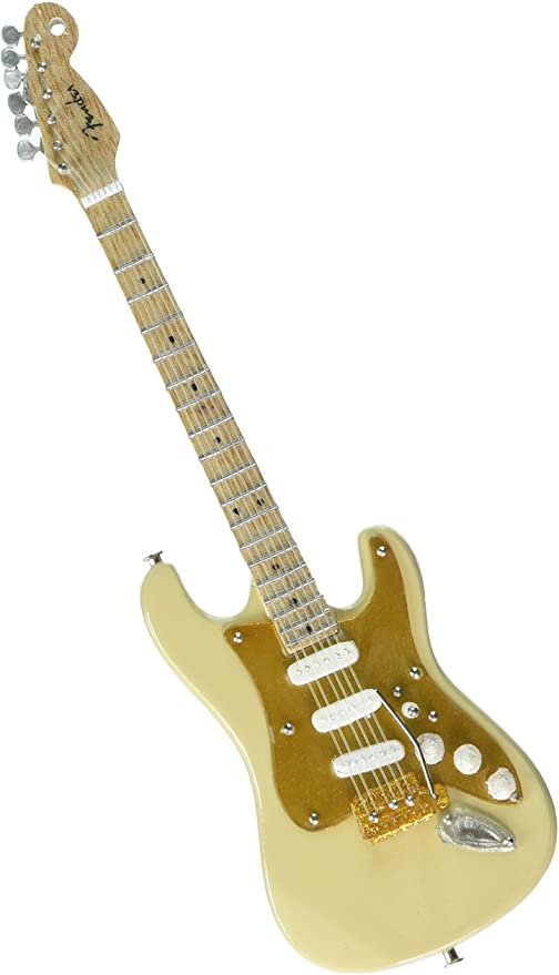Fender 1950s Cream Strat 6 Inch Guitar Ornament - Fender 1950s Cream Strat 6 Inch Guitar Ornament - Merchandise -  - 0661239449468 - September 24, 2021