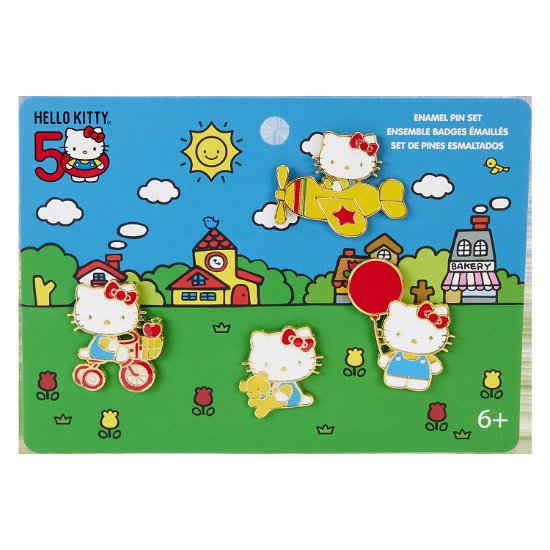 Hello Kitty by Loungefly Pin Ansteck-Pins 4er-Set -  - Fanituote -  - 0671803490468 - torstai 28. maaliskuuta 2024