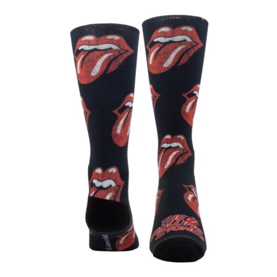 The Rolling Stones · Rolling Stones All Over Distressed Socks (One Size) (Kläder) (2024)