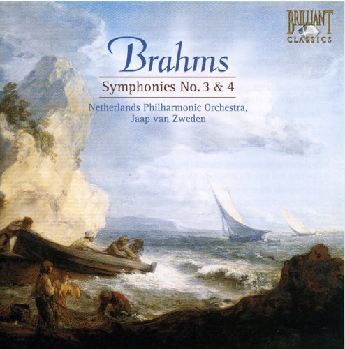 Symphonies 3 & 4 - Brahms / Nederlands Philharmonic Orch / Zweden - Música - BRI - 0842977032468 - 5 de maio de 2009