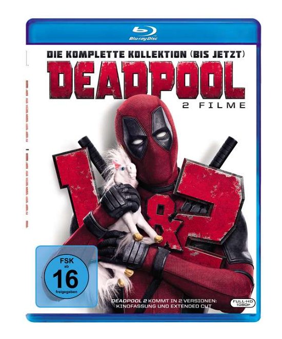 Cover for Deadpool 1+2  [3 BRs] (Blu-ray) (2018)