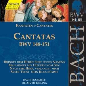 Cover for Bach-collegium / Rilling · BACH: Kantaten BWV 148-151 (CD) (2000)