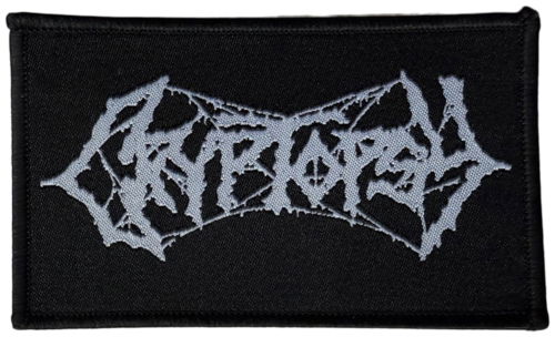 Cover for Cryptopsy · Patch White Logo (6,2 x 10 cm) (MERCH) (2025)