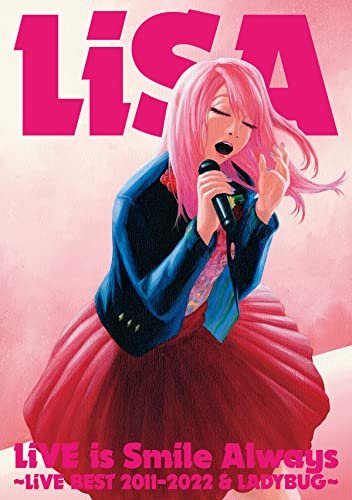 Cover for Lisa · Live is Smile Always-live Best 2011-2022 &amp; Lady Bug- (MDVD) [Japan Import edition] (2023)