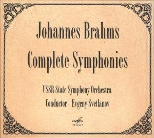 Cover for Johannes Brahms · Complete Symphonies (CD) [Digipak] (2010)