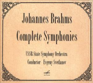 Complete Symphonies - Johannes Brahms - Musiikki - MELODIYA - 4600317117468 - tiistai 9. marraskuuta 2010