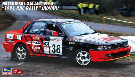 Cover for Hasegawa · Hasegawa - 1/24 Mitsubishi Galant Vr-4 1991 Rac Rally 20546 (2/22) * (Legetøj)