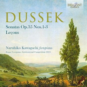 Cover for Dussek / Kawaguchi,naruhiko · Sonatas Nos.1-3 - Lecons (CD) (2015)