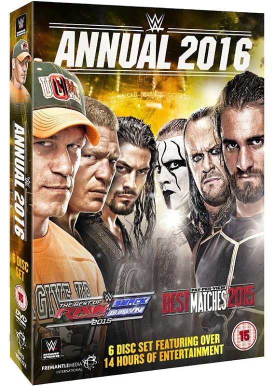 Cover for Fremantle · Wwe 2016 Annual (DVD) (2016)