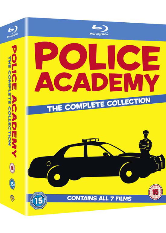 Cover for Police Academy 1-7-the Complete Collection · Police Academy - The Complete Collection (7 Films) (Blu-Ray) (2013)