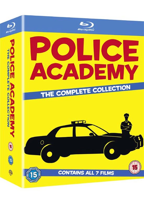 Cover for Police Academy 1-7-the Complete Collection · Police Academy - The Complete Collection (7 Films) (Blu-ray) (2013)