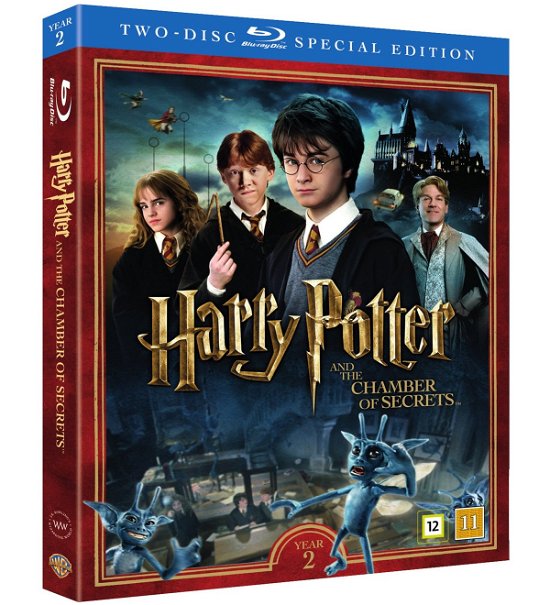 Cover for Harry Potter · Harry Potter And The Chamber Of Secrets (Blu-ray) (2016)