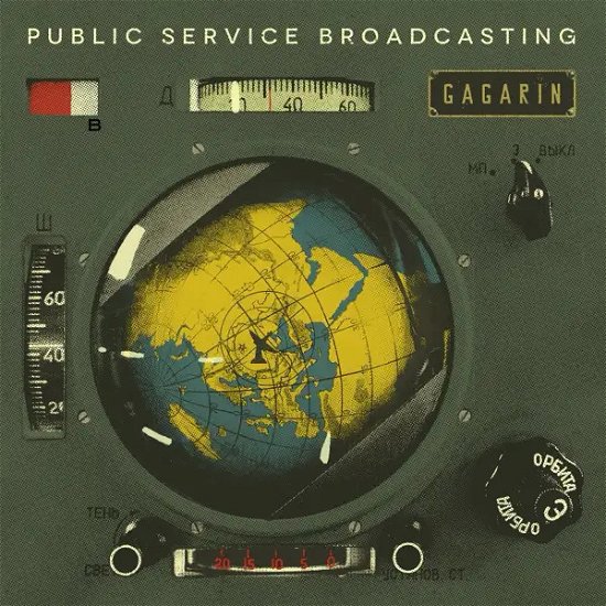 Gagarin (RED VINYL) - Public Service Broadcasting - Muziek - Test Card Recordings - 5055869550468 - 20 april 2024