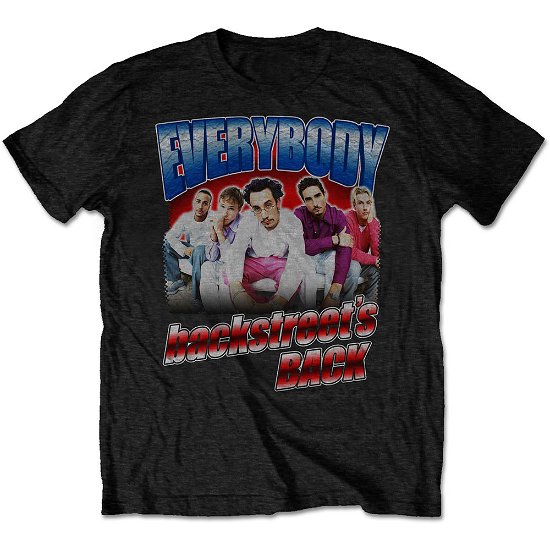 Cover for Backstreet Boys · Backstreet Boys Unisex T-Shirt: Everybody (T-shirt) [size S] [Black - Unisex edition]