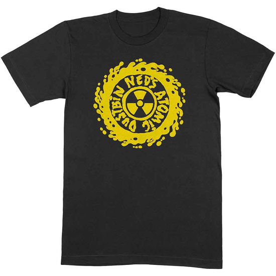 Ned's Atomic Dustbin Unisex T-Shirt: Yellow Classic Logo - Neds Atomic Dustbin - Gadżety -  - 5056368650468 - 