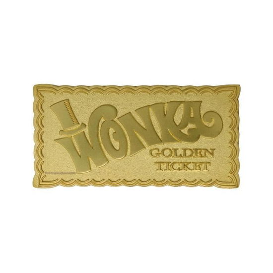 Willy Wonka - Limited Edition Golden Ticket - Fanattik - Merchandise -  - 5060662465468 - 