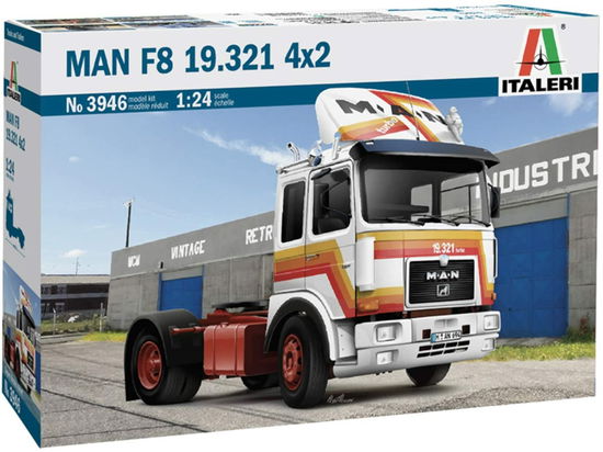 Cover for Italeri · Man F8 19.321 2 Axle Tractor 1:24 (4/20) * (Brinquedos)