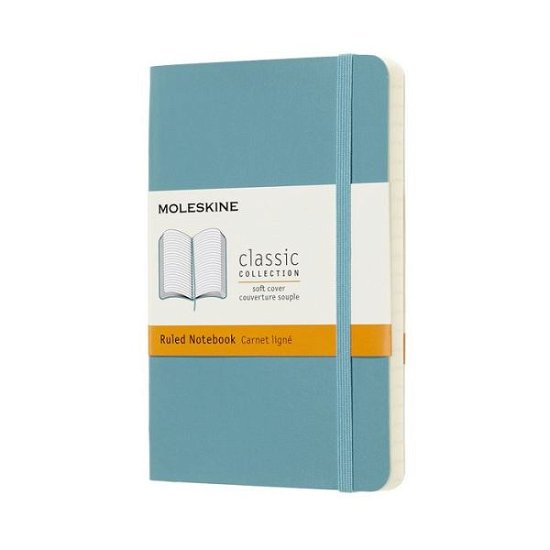 Moleskine Reef Blue Notebook Pocket Ruled Soft - Moleskine - Libros - Moleskine - 8058341715468 - 