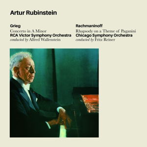 Edvard Grieg - Concerto In A Minor / Sergej Rachmaninov - Rhapsody On A Theme Of Paganini - Rubinstein Artur - Musikk - MINUET RECORDS - 8436539312468 - 13. januar 2015