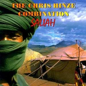 Cover for Chris Hinze Combination · Saliah (CD) (2015)