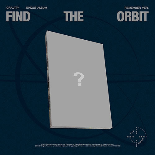 Cover for Cravity · Find The Orbit (CD/Merch) [Remember edition] (2024)