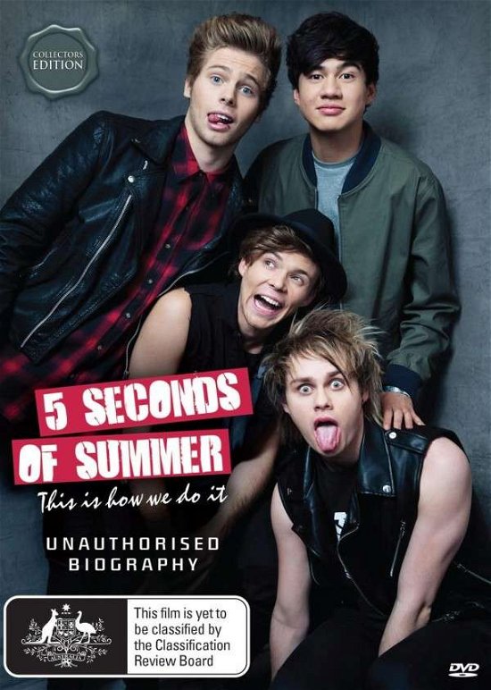 Cover for Five Seconds Of Summer · This Is How We Do It (DVD) (2015)