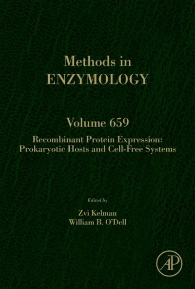 Cover for Recombinant Protein Expression: Prokaryotic hosts and cell-free systems (Hardcover Book) (2021)