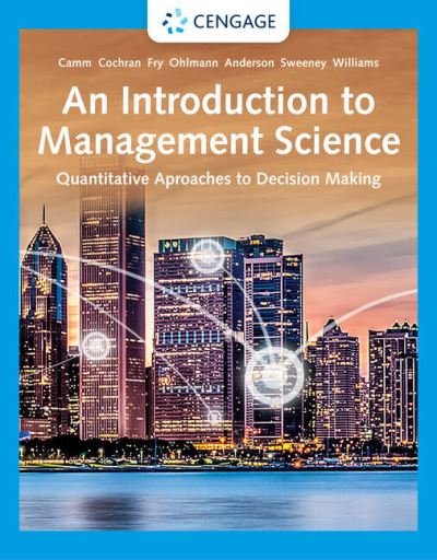 Cover for Anderson, David (University of Cincinnati) · An Introduction to Management Science: Quantitative Approaches to Decision Making (Pocketbok) (2022)