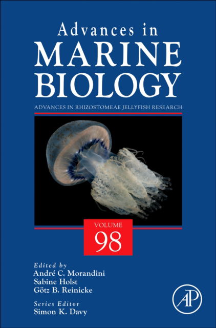 Cover for Advances in Rhizostomeaen Jellyfish Research - Advances in Marine Biology (Hardcover Book) (2024)