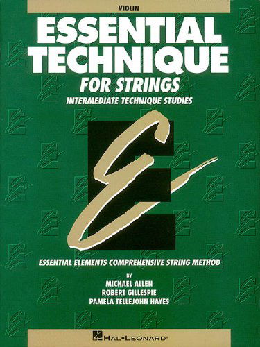 Cover for Michael Allen · Essential Technique for Strings (Original Series): Violin (Essential Elements) (Paperback Book) (2002)