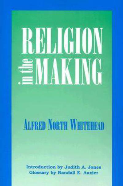 Cover for Alfred N. Whitehead · Religion in the Making (Paperback Book) (1996)