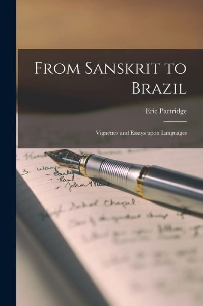 Cover for Eric 1894-1979 Partridge · From Sanskrit to Brazil (Paperback Bog) (2021)