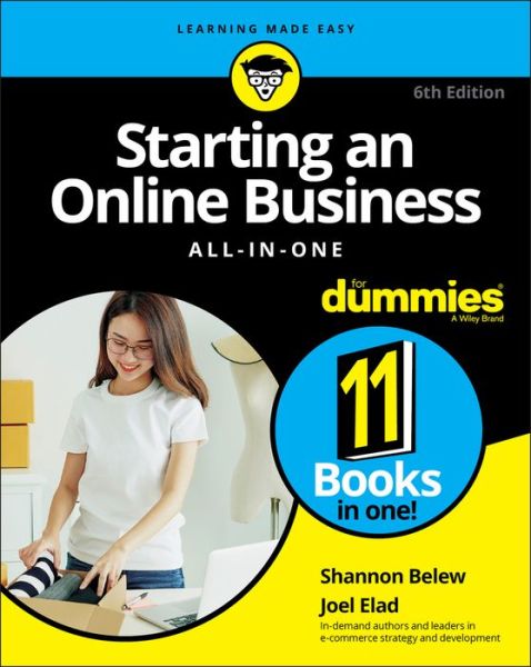 Cover for Shannon Belew · Starting an Online Business All-in-One For Dummies (Paperback Book) (2020)