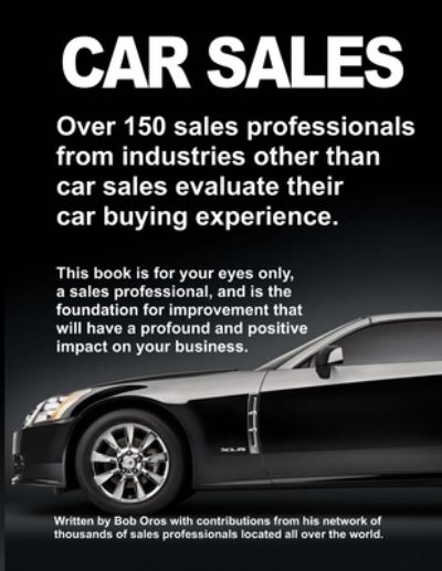 Cover for Bob Oros · Car Sales (Book) (2015)