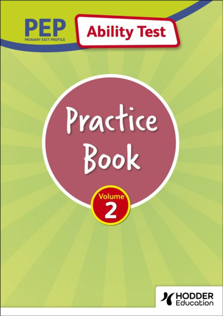 Cover for Peter Francis · PEP Ability Test Practice Book Volume 2 (Paperback Book) (2025)