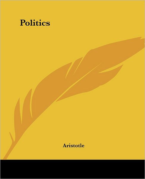 Cover for Aristotle · Politics (Paperback Bog) (2004)