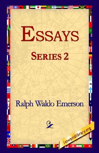 Cover for Ralph Waldo Emerson · Essays Series 2 (Inbunden Bok) (2005)