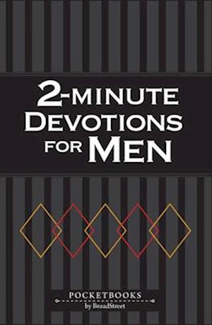 Cover for Broadstreet Publishing Group LLC · 2-Minute Devotions for Men: Pocketbooks by Broadstreet (Paperback Book) (2025)