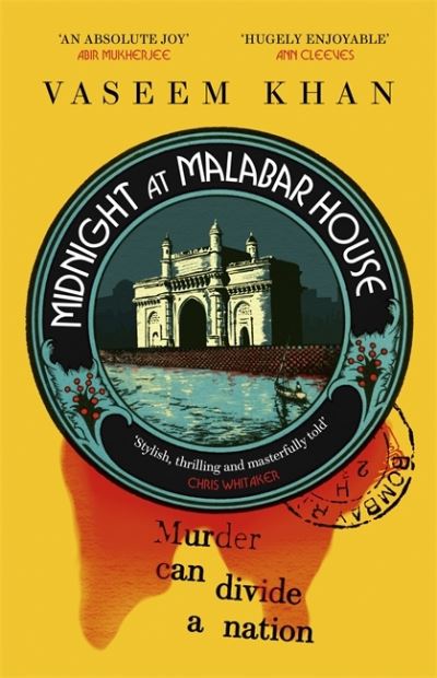 Cover for Vaseem Khan · Midnight at Malabar House - The Malabar House Series (Hardcover Book) (2020)