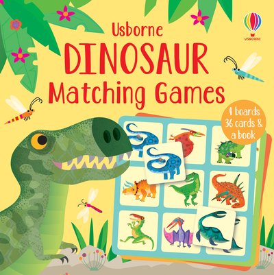 Dinosaur Matching Games - Matching Games - Sam Smith - Brettspill - Usborne Publishing Ltd - 9781474969468 - 6. august 2020