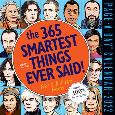 2022 the 365 Smartest Things Ever Said! - Kathryn Petras - Gadżety - Workman Publishing - 9781523513468 - 5 października 2021