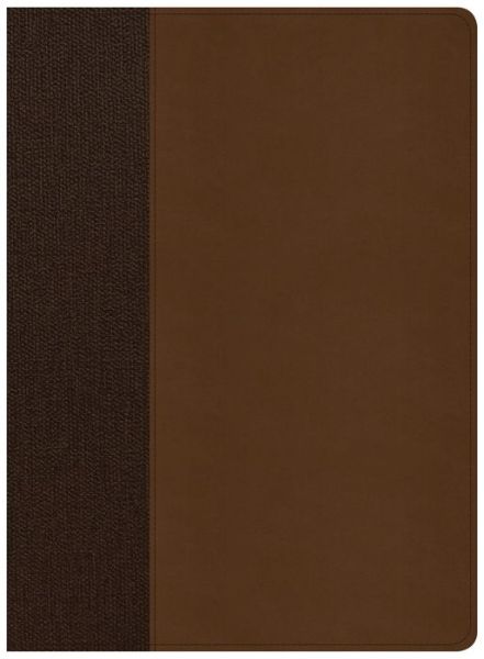 Cover for Holman Bible Staff Holman Bible Staff · CSB Life Essentials Study Bible, Brown LeatherTouch (Leather Book) (2020)