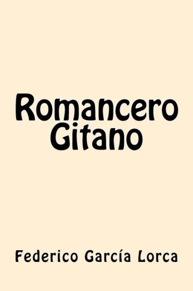 Cover for Federico Garcia Lorca · Romancero Gitano (Pocketbok) [Spanish edition] (2016)