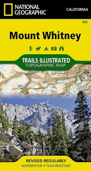 Cover for National Geographic Maps · Mount Whitney: California (Revised) (Loose-leaf) (2020)