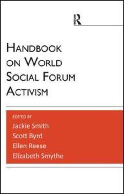 Cover for Jackie Smith · Handbook on World Social Forum Activism (Hardcover Book) (2012)