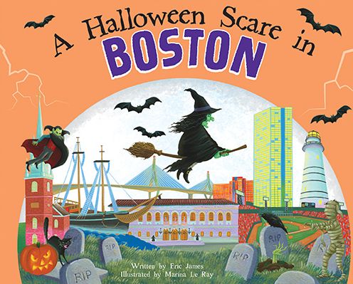 Cover for Eric James · A Halloween Scare in Boston (Inbunden Bok) (2021)