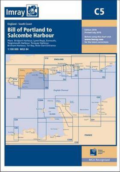 Cover for Imray · Imray Chart C5: Bill of Portland to Salcombe Harbour (Paperback Book) [New edition] (2016)