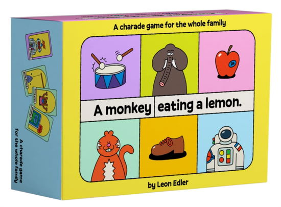 A Monkey Eating a Lemon: A charade game for the whole family - Leon Edler - Jogo de tabuleiro - Smith Street Books - 9781923049468 - 24 de setembro de 2024