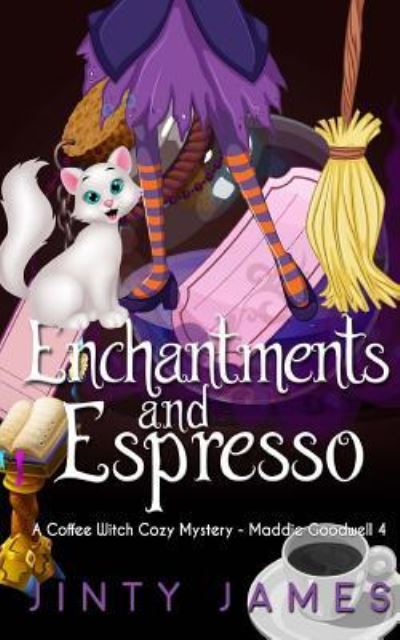 Cover for Jinty James · Enchantments and Espresso (Paperback Book) (2017)